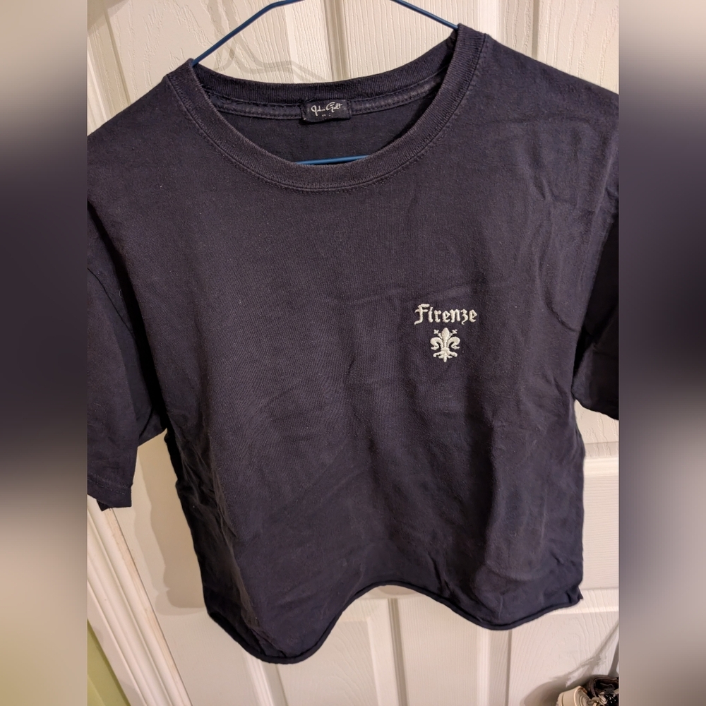 Firenze Brandy Melville Navy Top